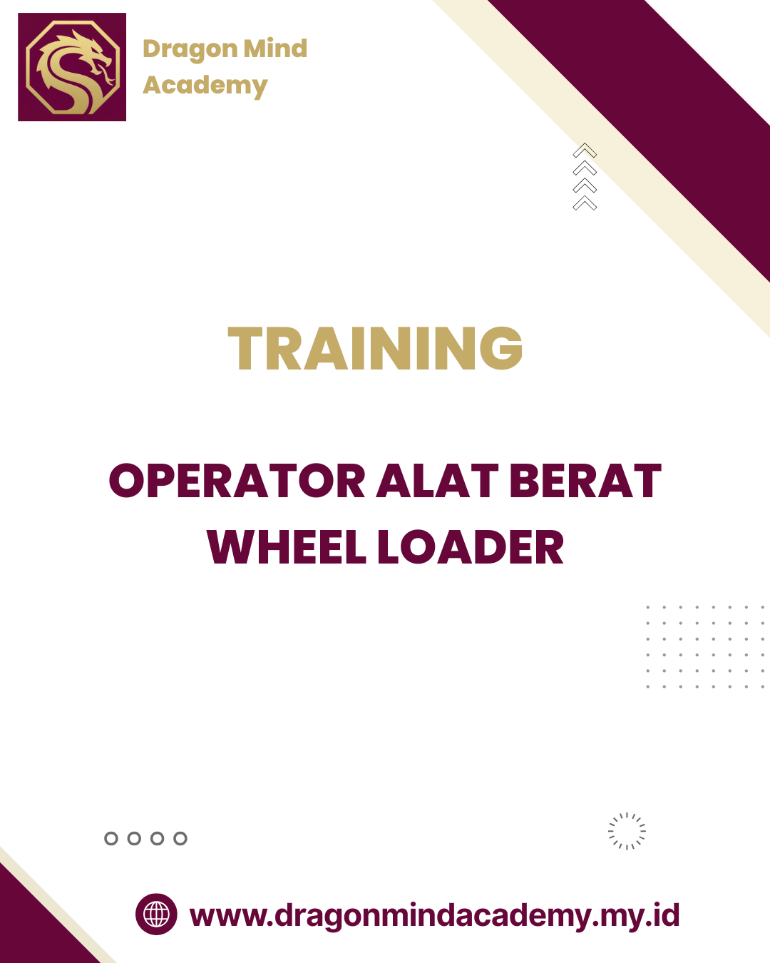 TRAINING OPERATOR ALAT BERAT WHEEL LOADER