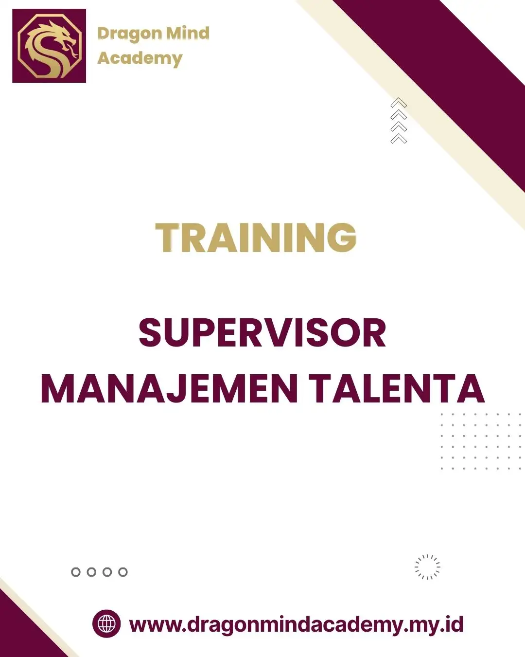 TRAINING SUPERVISOR MANAJEMEN TALENTA