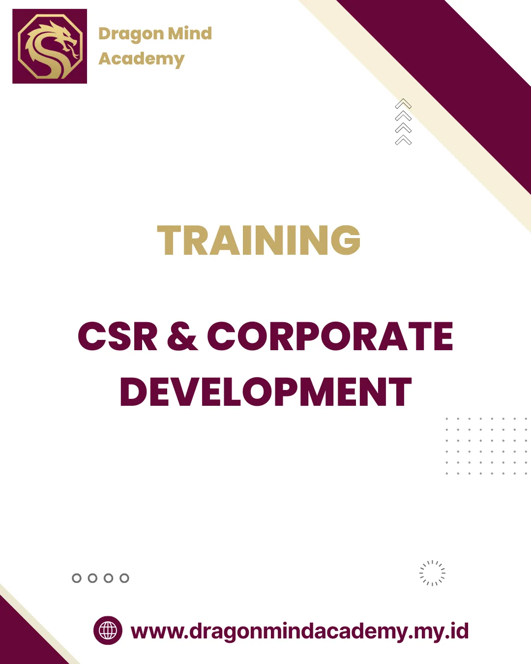 TRAINING CSR & CORPORATE DEVELOPMENT