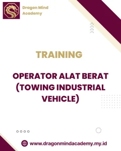 TRAINING TOWING INDUSTRIAL VEHICLE
