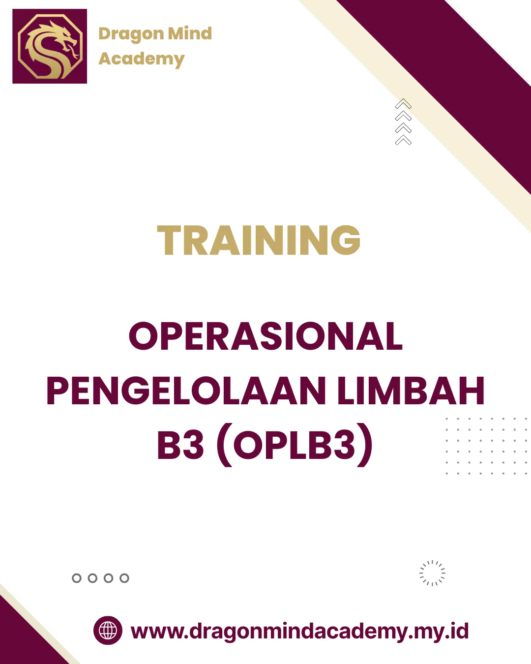 TRAINING OPERASIONAL PENGELOLAAN LIMBAH B3 (OPLB3)