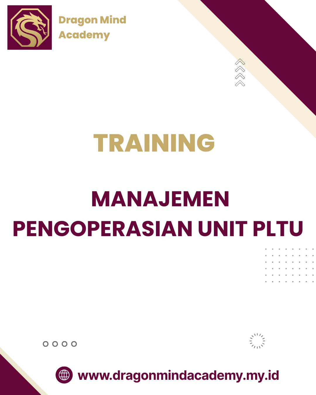 TRAINING MANAJEMEN PENGOPERASIAN UNIT PLTU