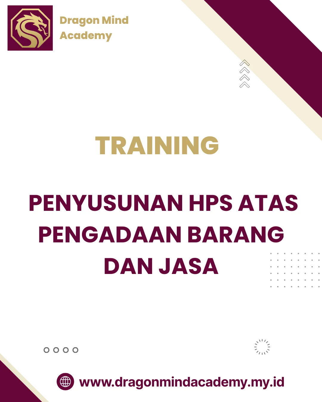 TRAINING PENGADAAN BARANG DAN JASA PEMERINTAH
