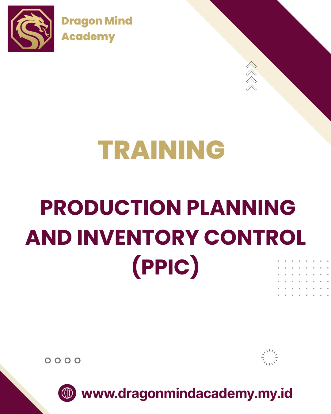 TRAINING PRODUCTION PLANNING AND INVENTORY CONTROL (PPIC)