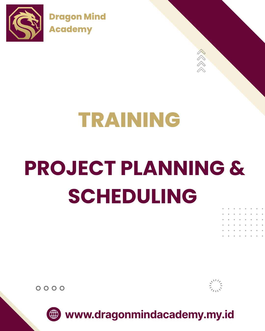 TRAINING PROJECT PLANNING & SCHEDULING